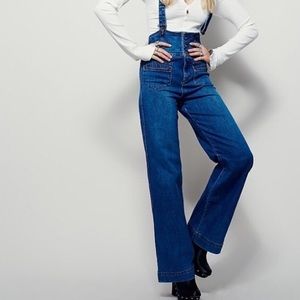 Free People 70’s Penrose Flare Overall